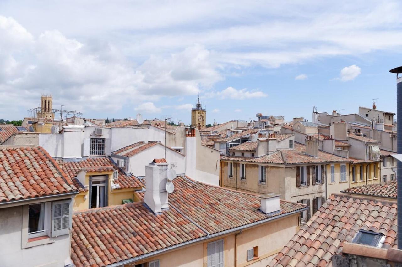 Air-Conditioned Duplex Apartment With Furnished Terrace In The City Center Aix-en-Provence Exteriér fotografie